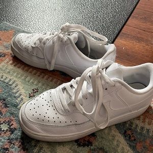 Nike Court Vision Low White Sneakers